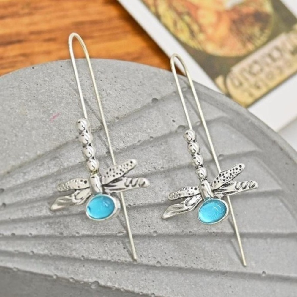 Dragonfly Wire Earrings